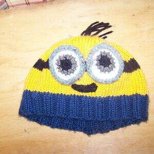 Minions Crochet Hat OS